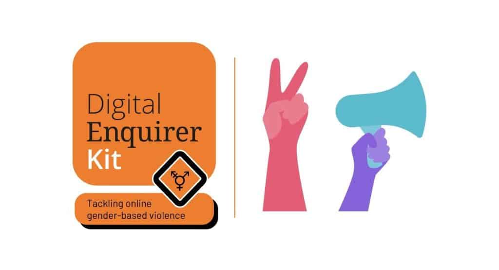 Course title illustration for the Digital Enquirer Kit